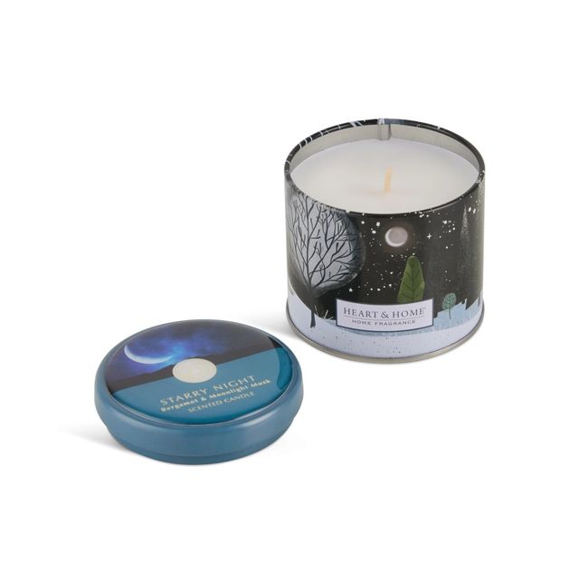 H&H Tin Candle - Starry Night