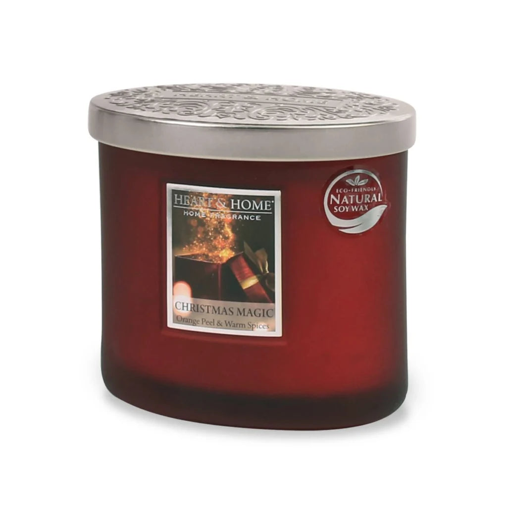 H&H Twin Wick Candle 220g - Christmas Magic