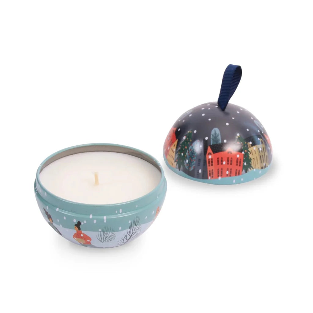 H&H Bauble Candle 85g - Baubles & Berries