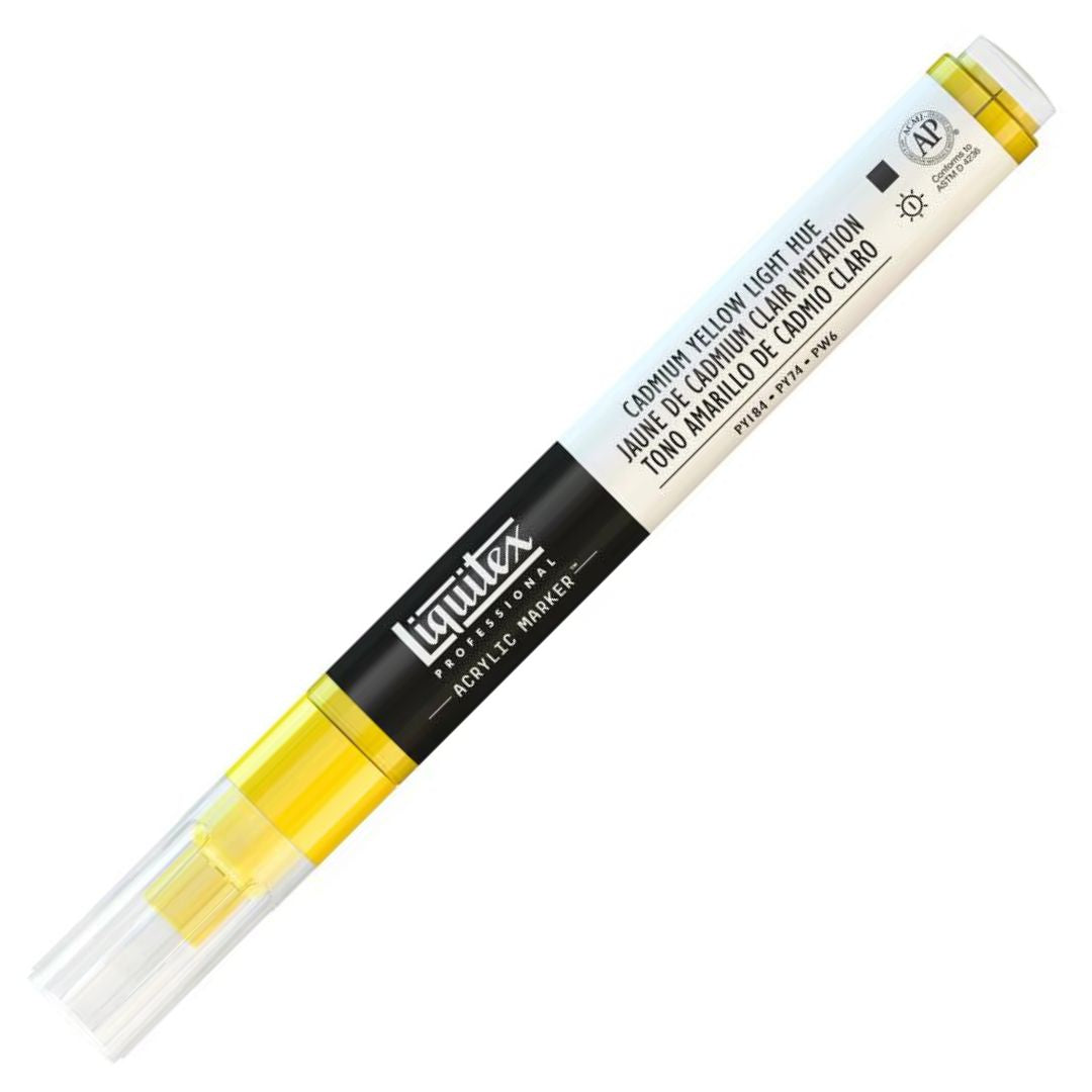 Liquitex Acrylic Marker 2-4mm Cadmium Yellow Light Hue