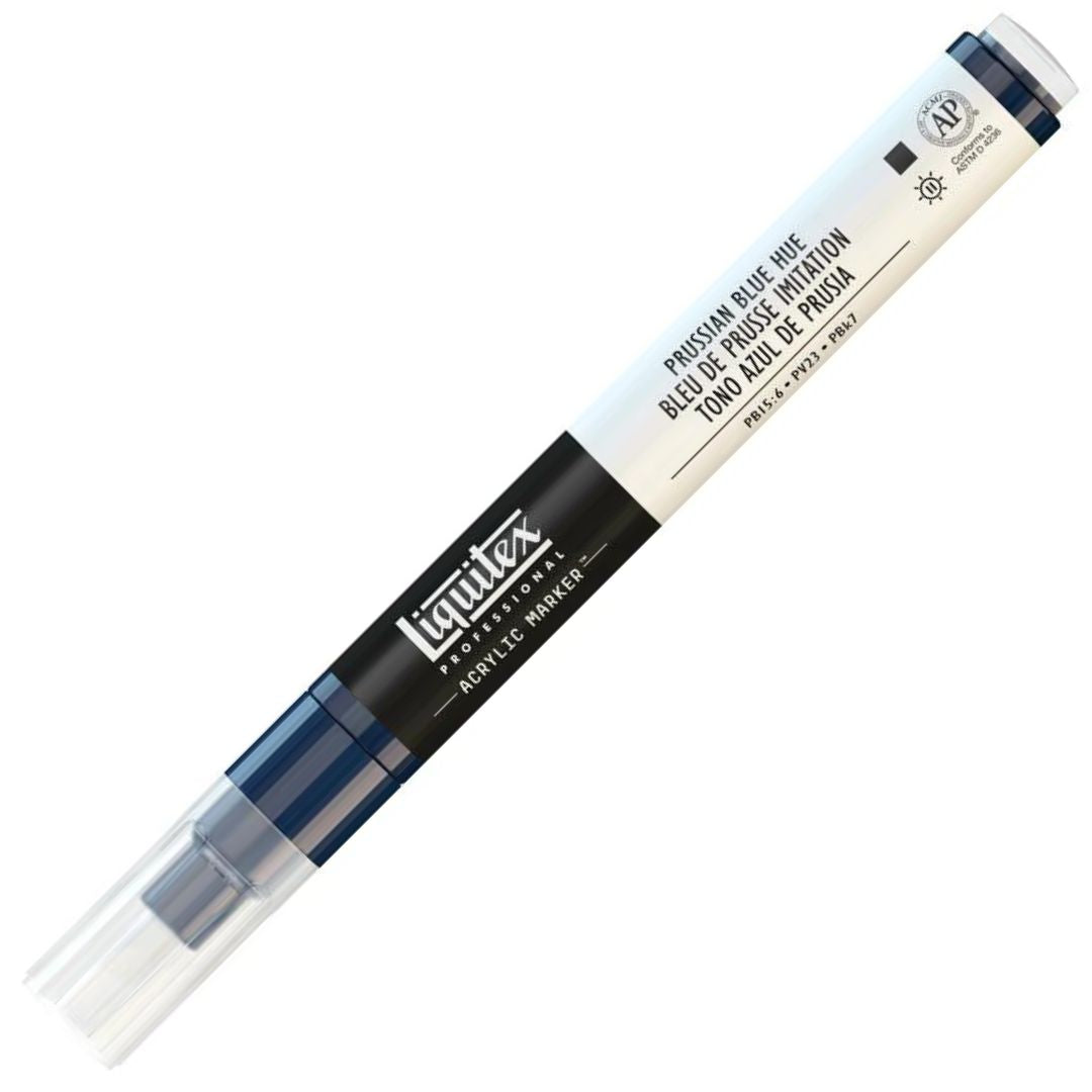 Liquitex Acrylic Marker 2-4mm Prussian Blue Hue