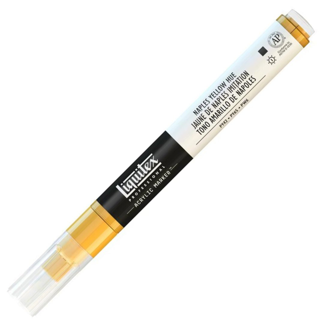 Liquitex Acrylic Marker 2-4mm Naples Yellow Hue