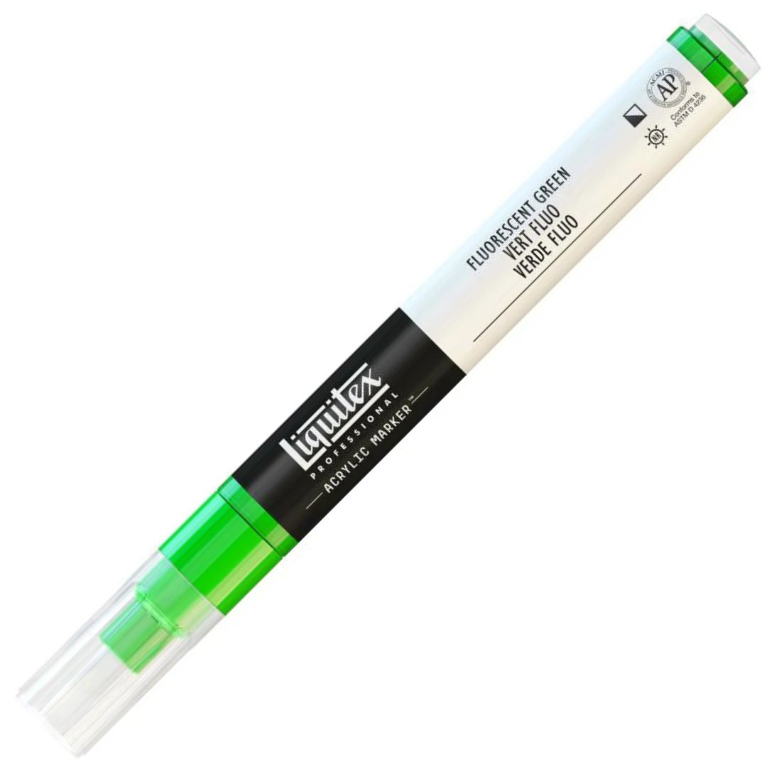 Liquitex Acrylic Marker 2-4mm Fluorescent Green