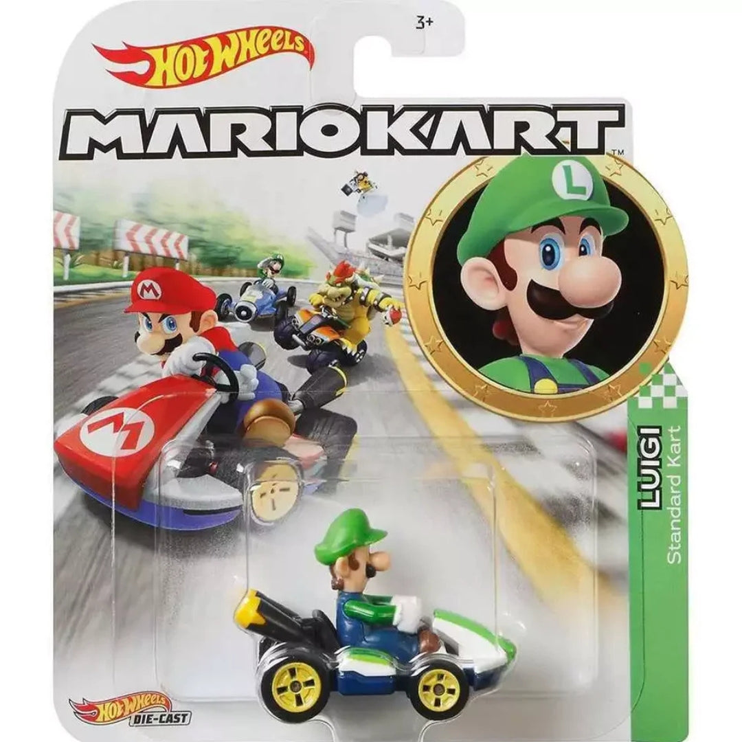 Hot Wheels - Mario Kart - Luigi Standard Kart