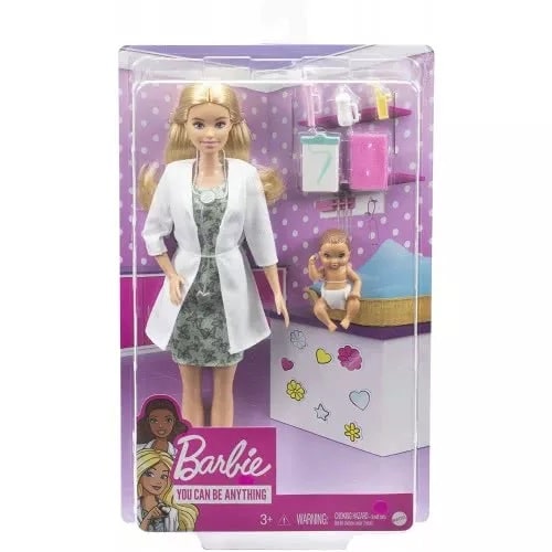 Barbie Baby Doctor Blonde Playset Doll?