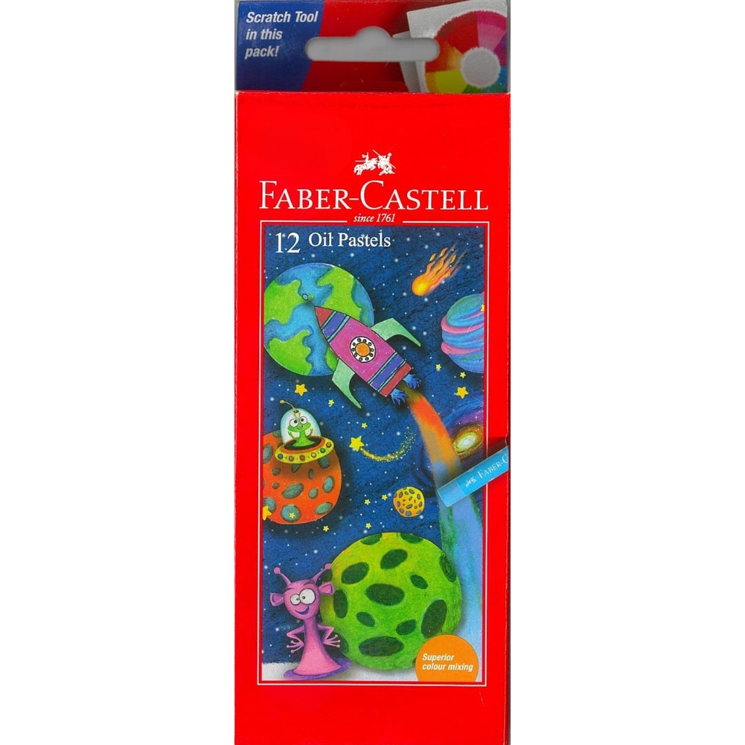 Faber-Castell Oil Pastels A Pack Of 12pcs