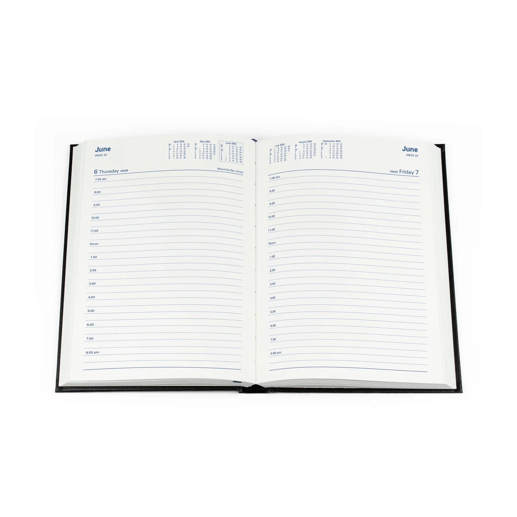 A5 Diary - 1 Day per Page - 2024