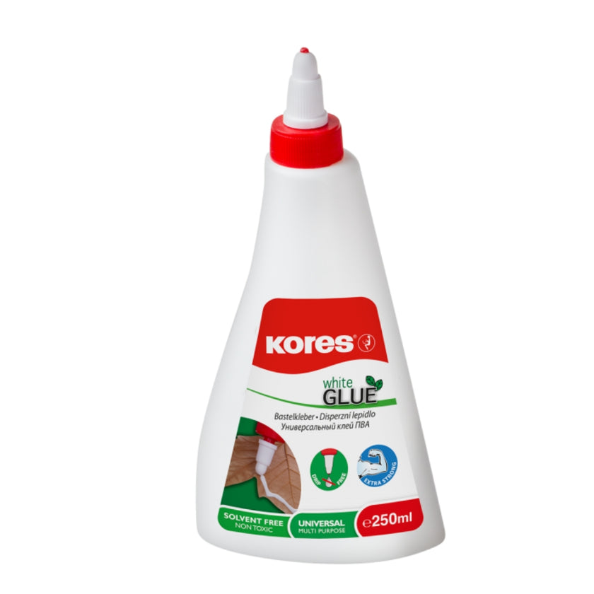 Kores White PVA Glue - 250ml
