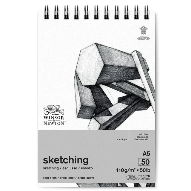 A5 Winsor & Newton Drawing Cartridge Pad 110gsm
