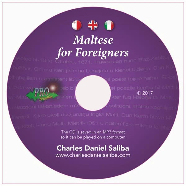 Maltese for Foreigners - Audio CD