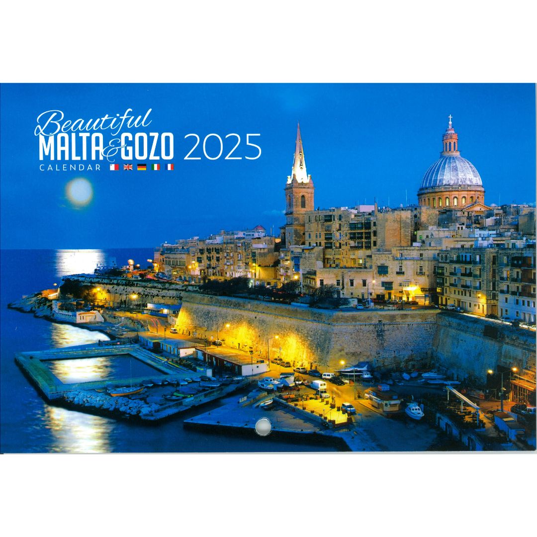 A5 Beautiful Malta & Gozo Calendar 2025 - B