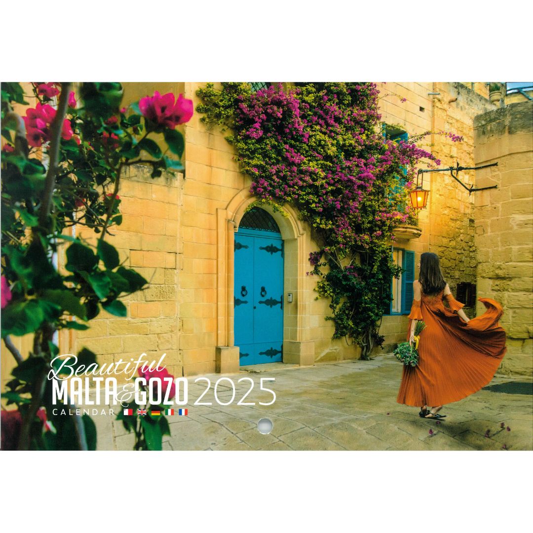 A5 Beautiful Malta & Gozo Calendar 2025 - C