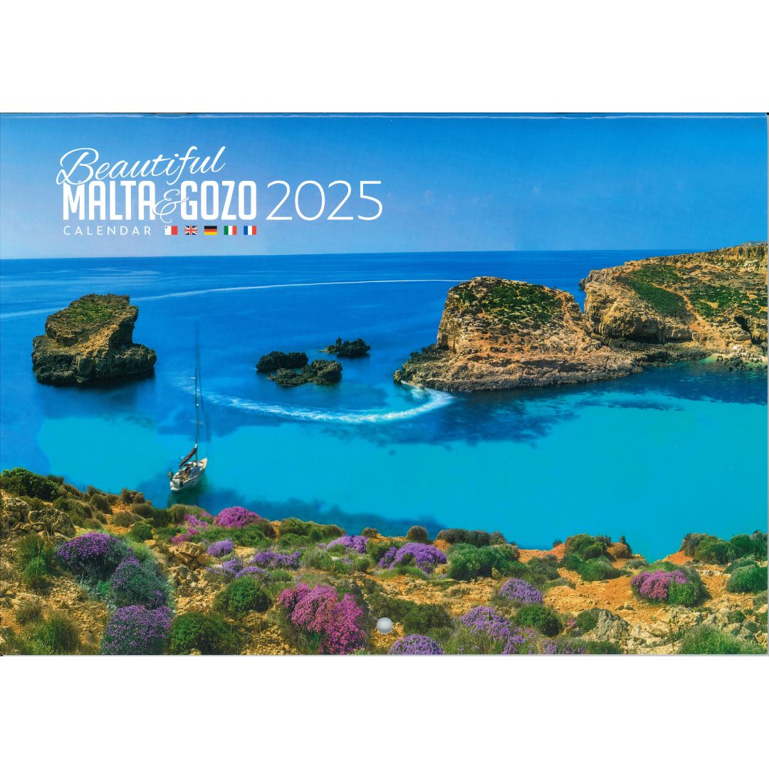 A4 Malta & Gozo Calendar 2025