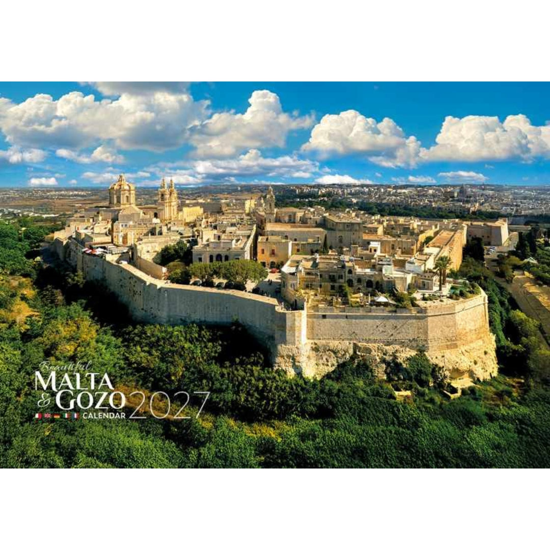 A5 Beautiful Malta & Gozo Calendar - 2027