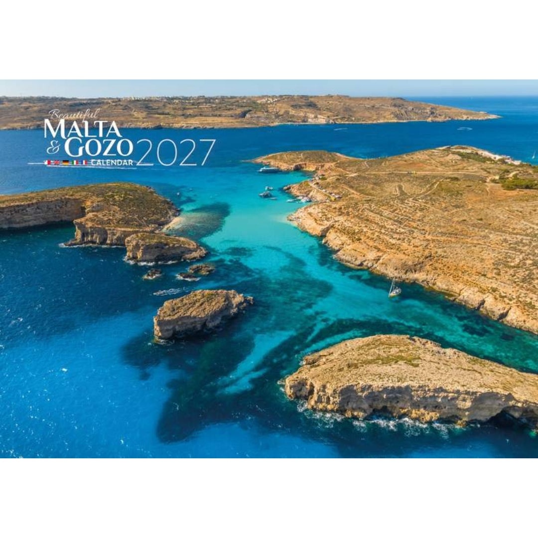 A5 Beautiful Malta & Gozo Calendar - 2027
