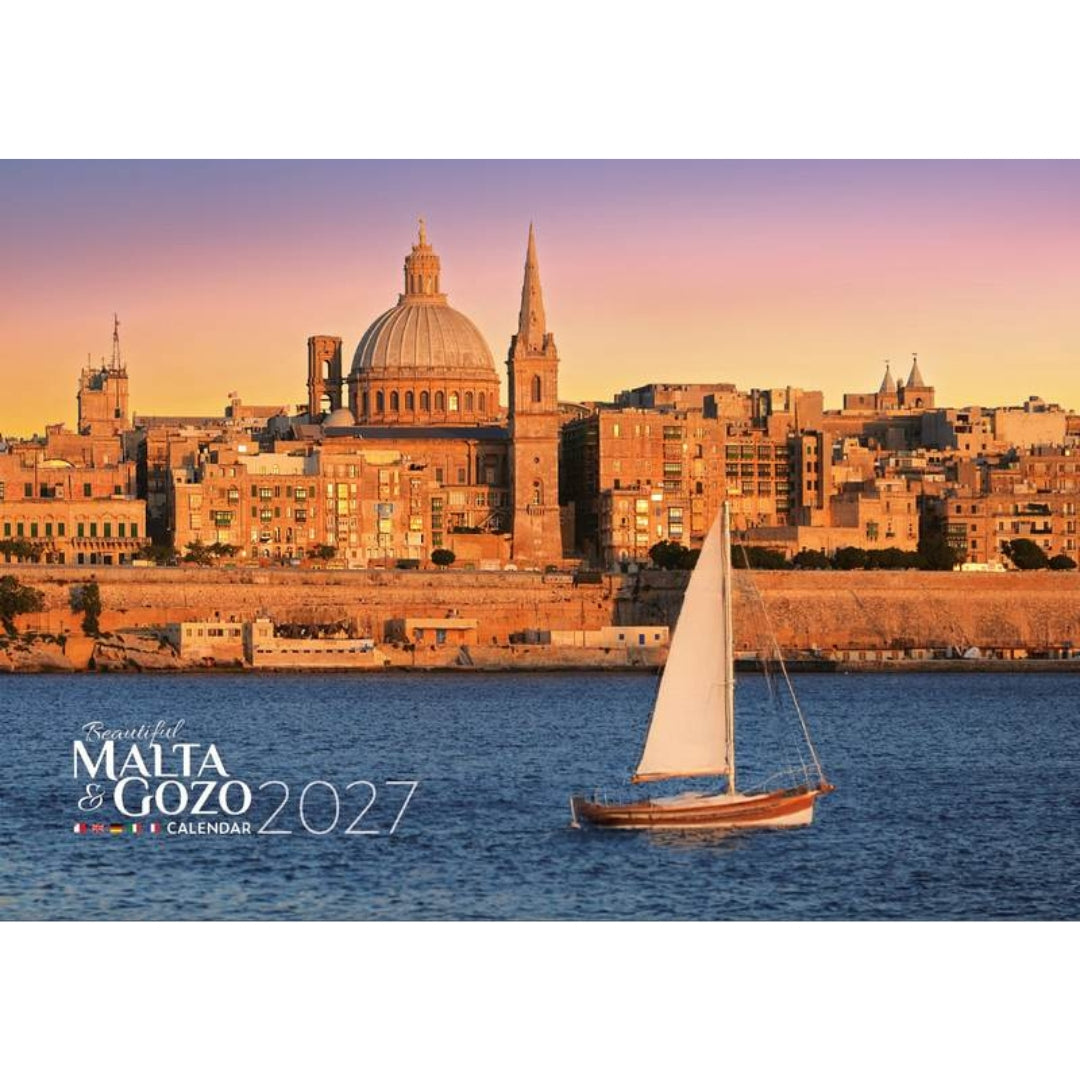 A5 Beautiful Malta & Gozo Calendar - 2027