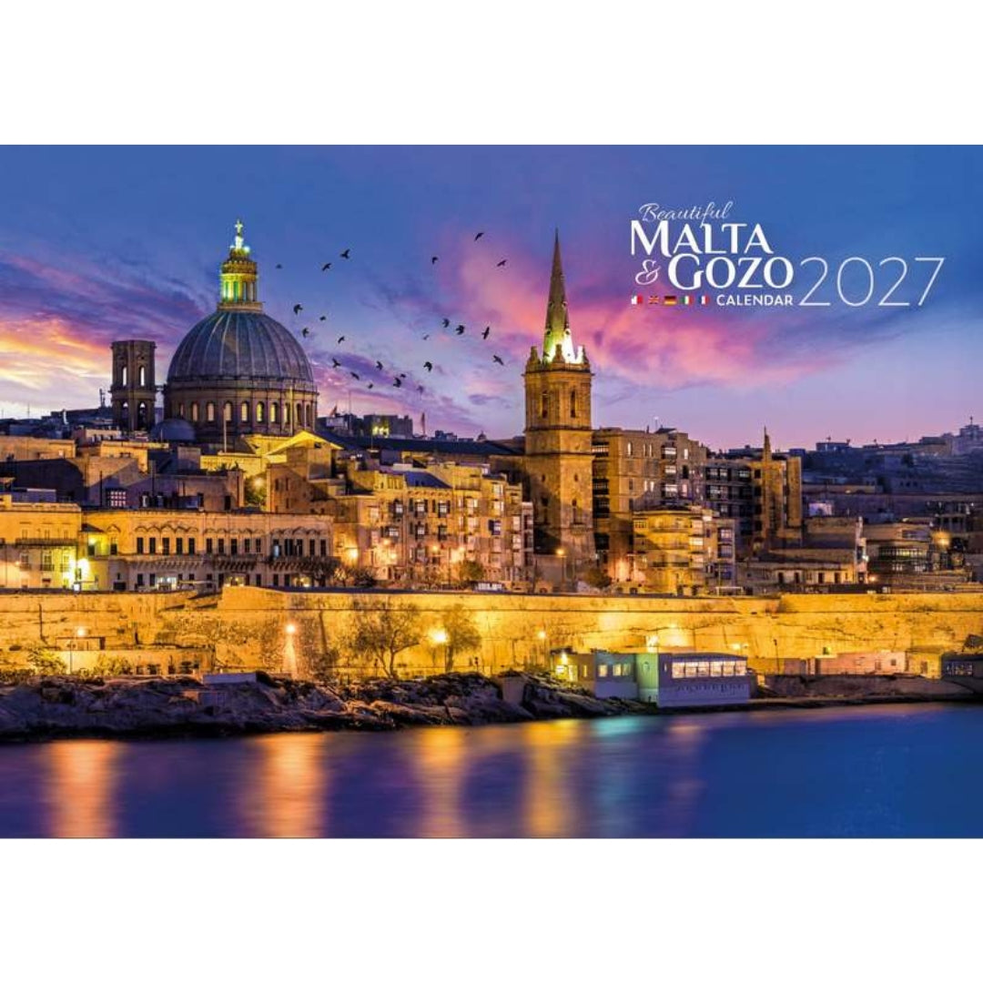 A5 Beautiful Malta & Gozo Calendar - 2027