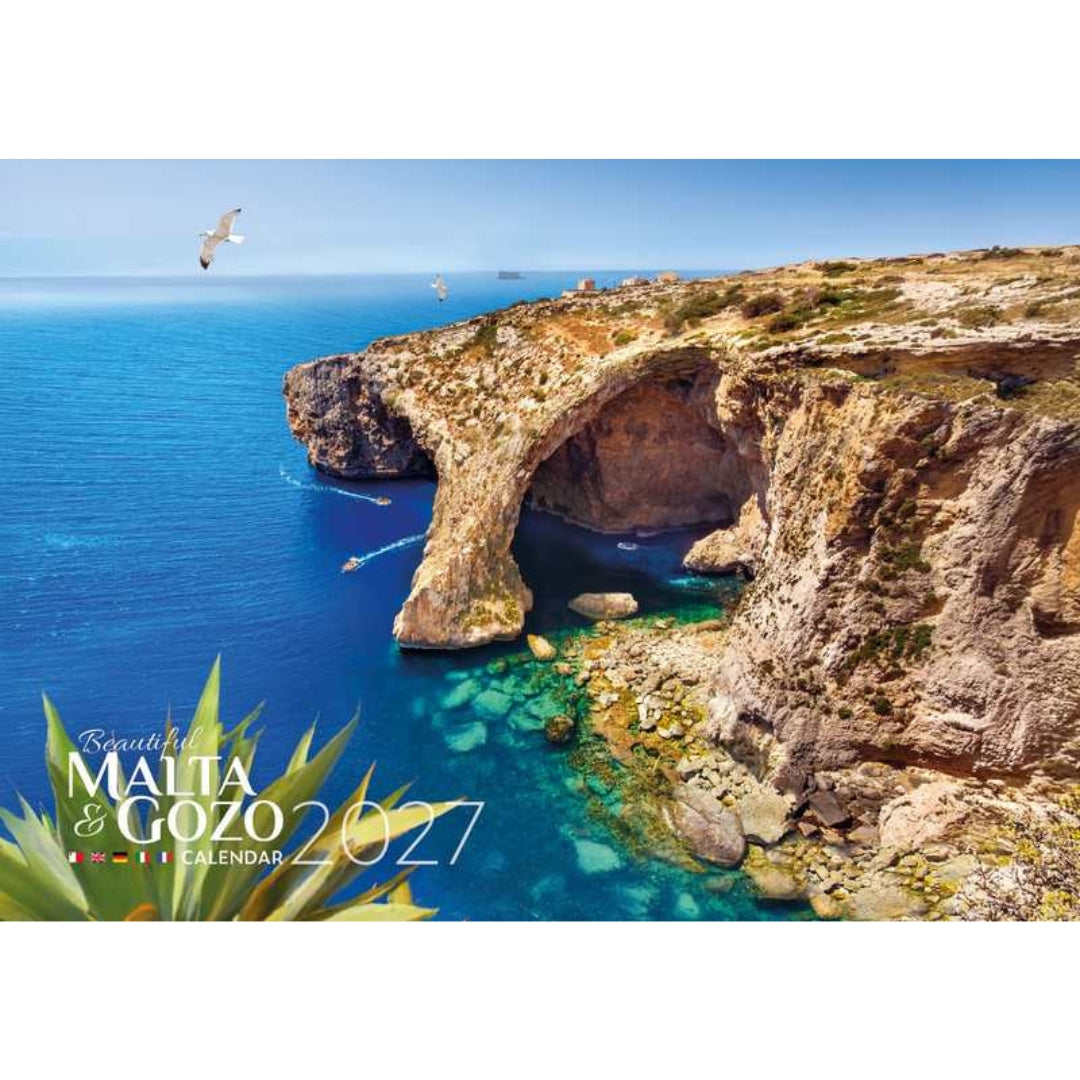 A4 Beautiful Malta & Gozo Calendar - 2027