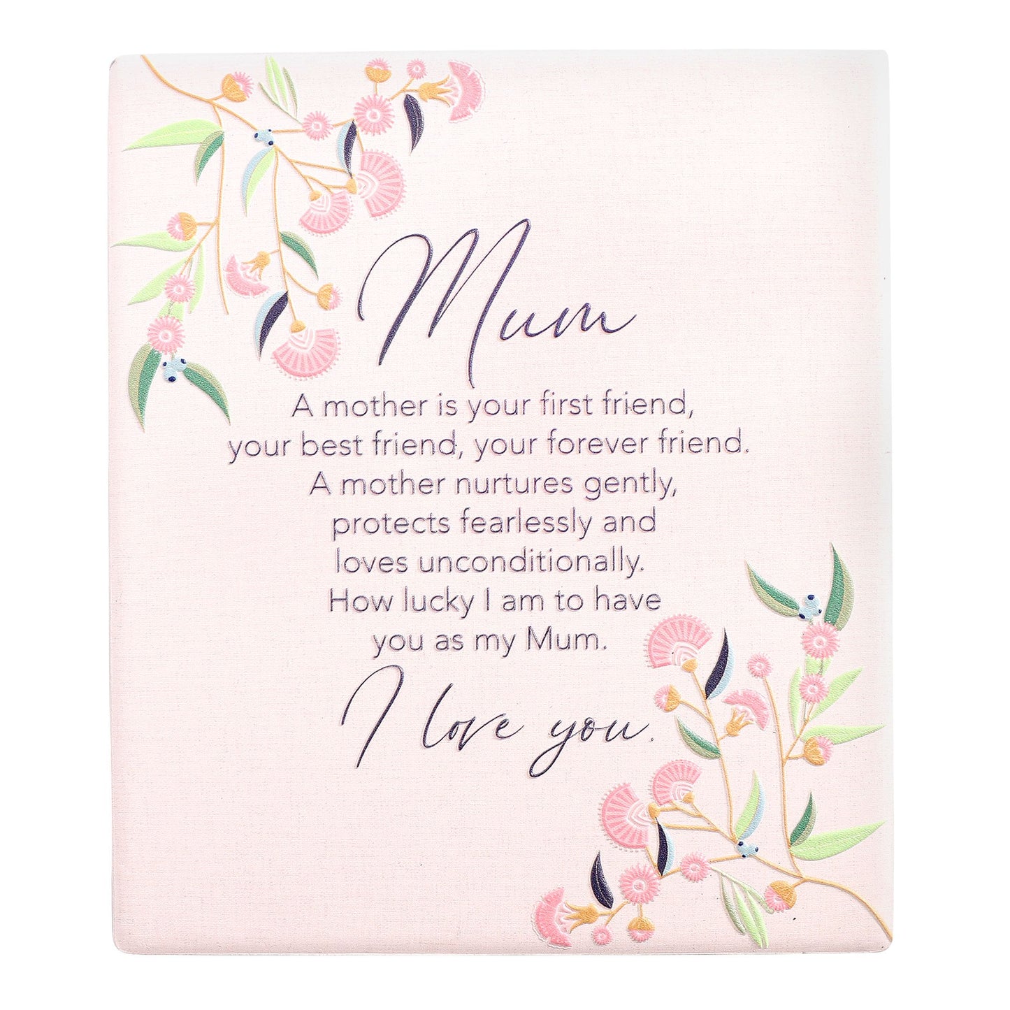 Splosh Ceramic Botanica Plaque - Mum