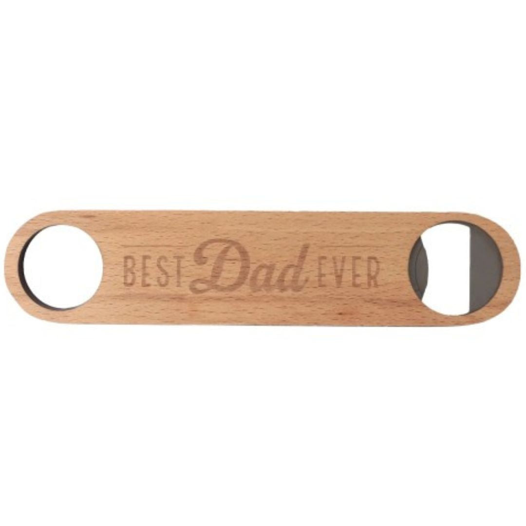 Splosh Wooden Bottle Opener Best Dad Ever