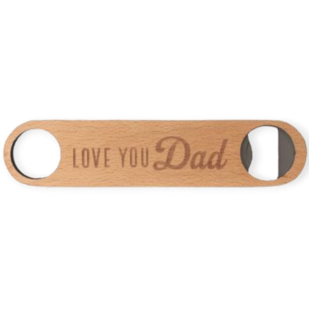 Splosh Wooden Bottle Opener Love You Dad