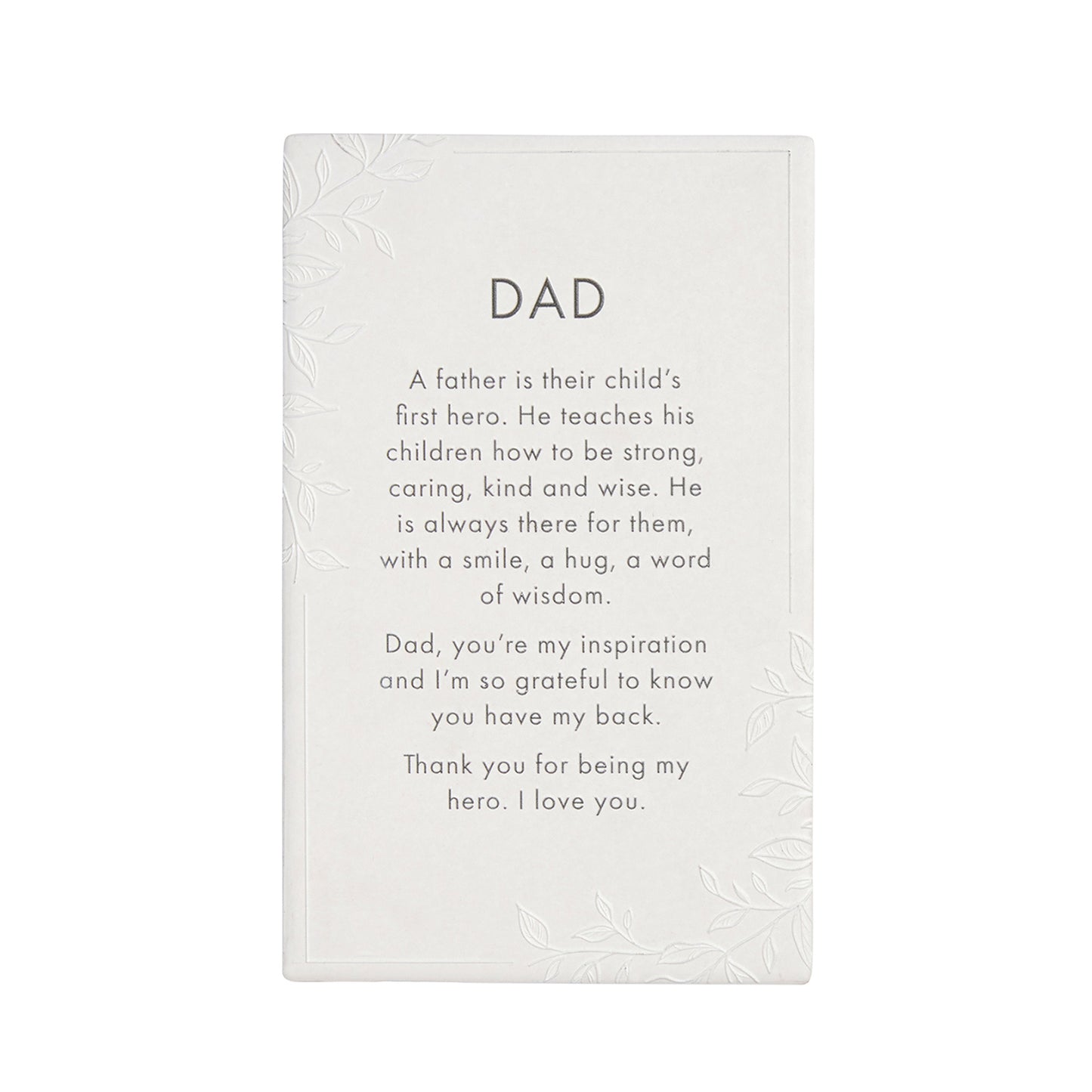 Splosh Ceramic Plaque Precious Quote - Dad 16 x 10cm