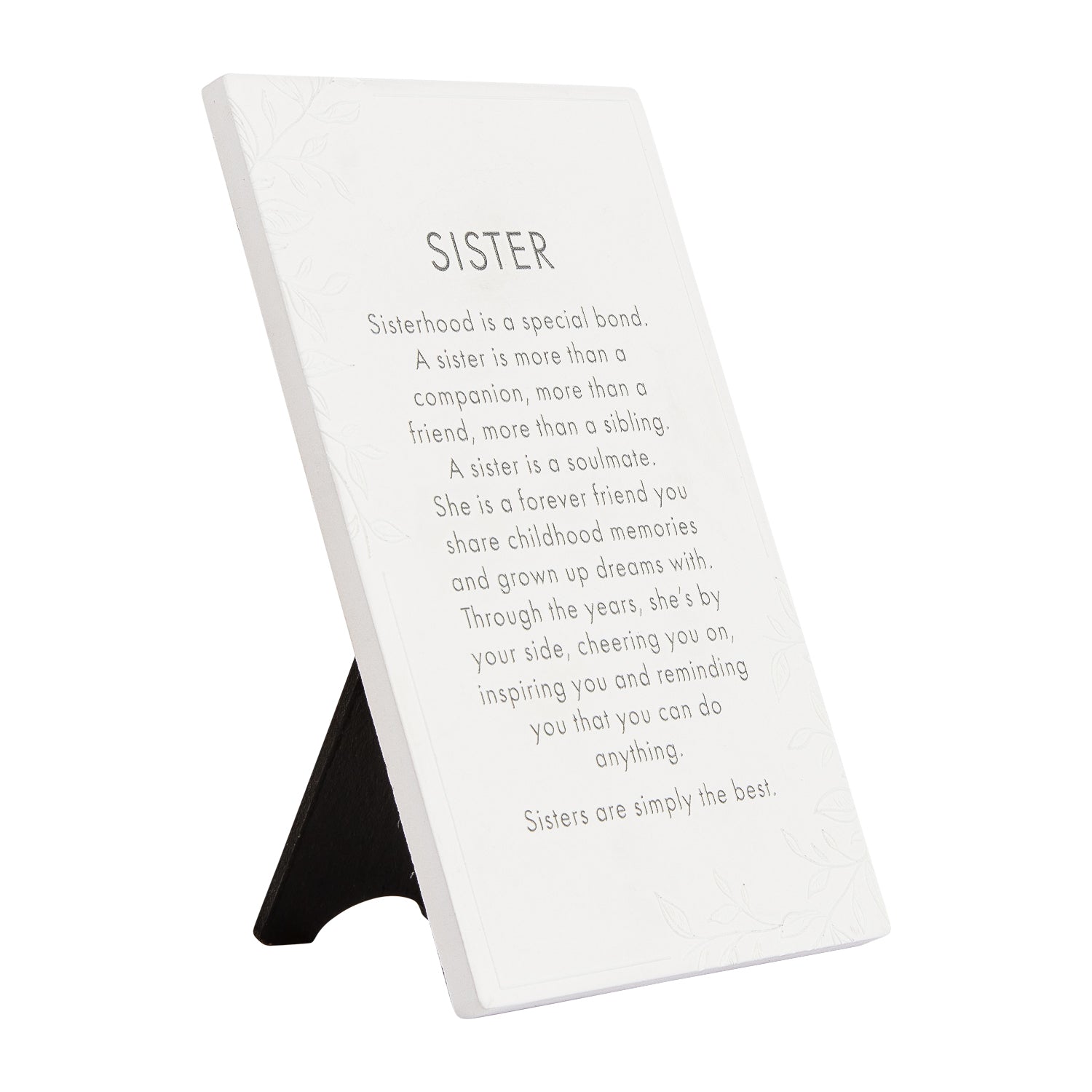 Splosh Ceramic Plaque Precious Quote 16 x 10cm - Sister