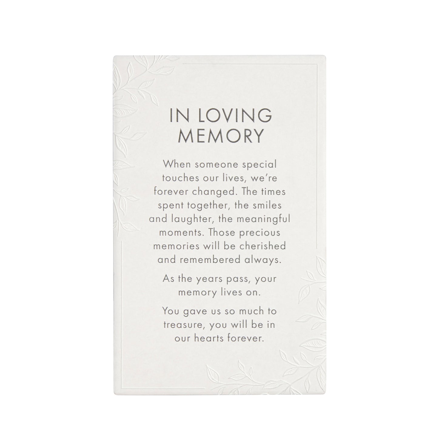 Splosh Ceramic Plaque Precious Quote 16 x 10cm - In Loving Memory