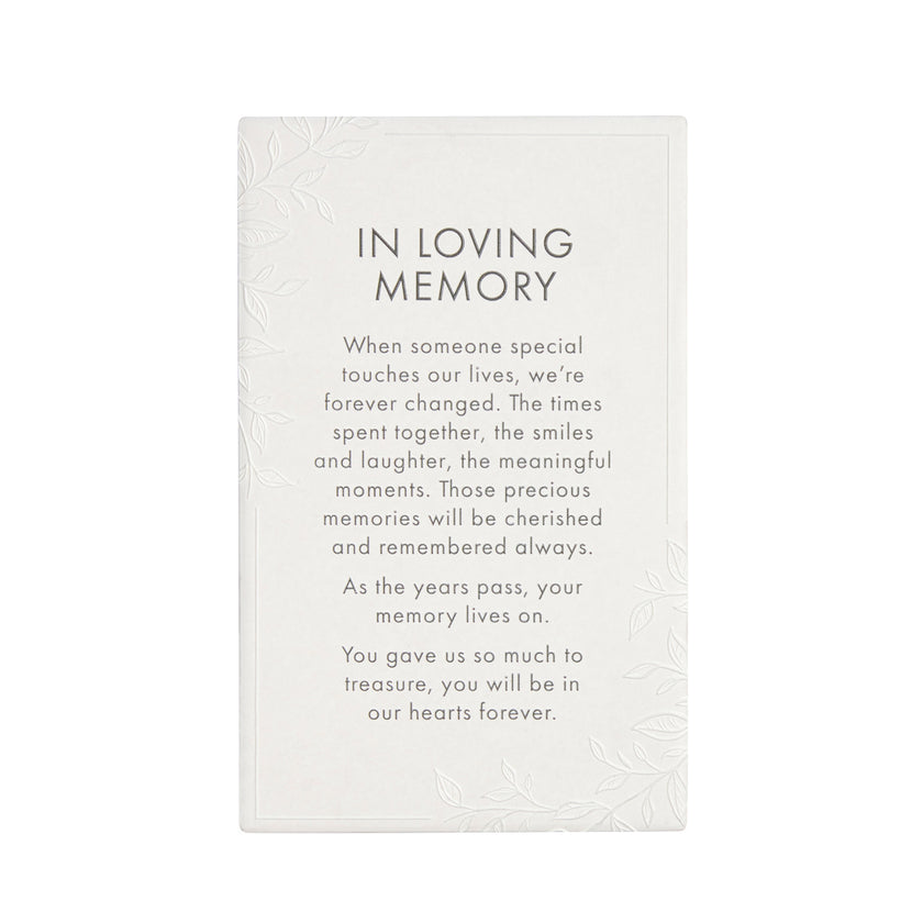Splosh Ceramic Plaque Precious Quote 16 x 10cm - In Loving Memory