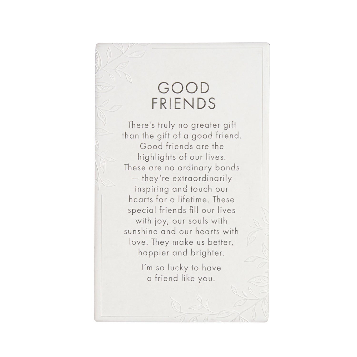 Splosh Ceramic Plaque Precious Quote - Good Friend 16 x 10cm