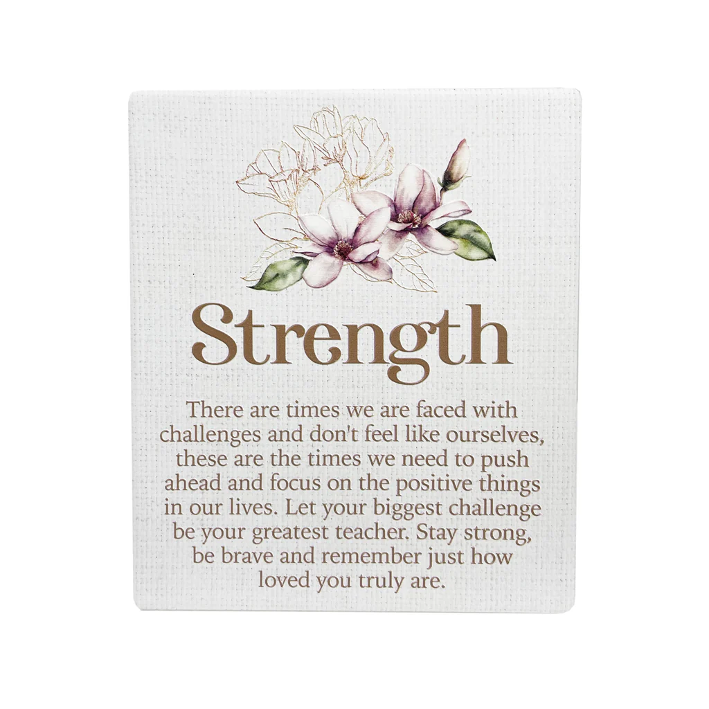 Splosh Ceramic Plaque - Strength