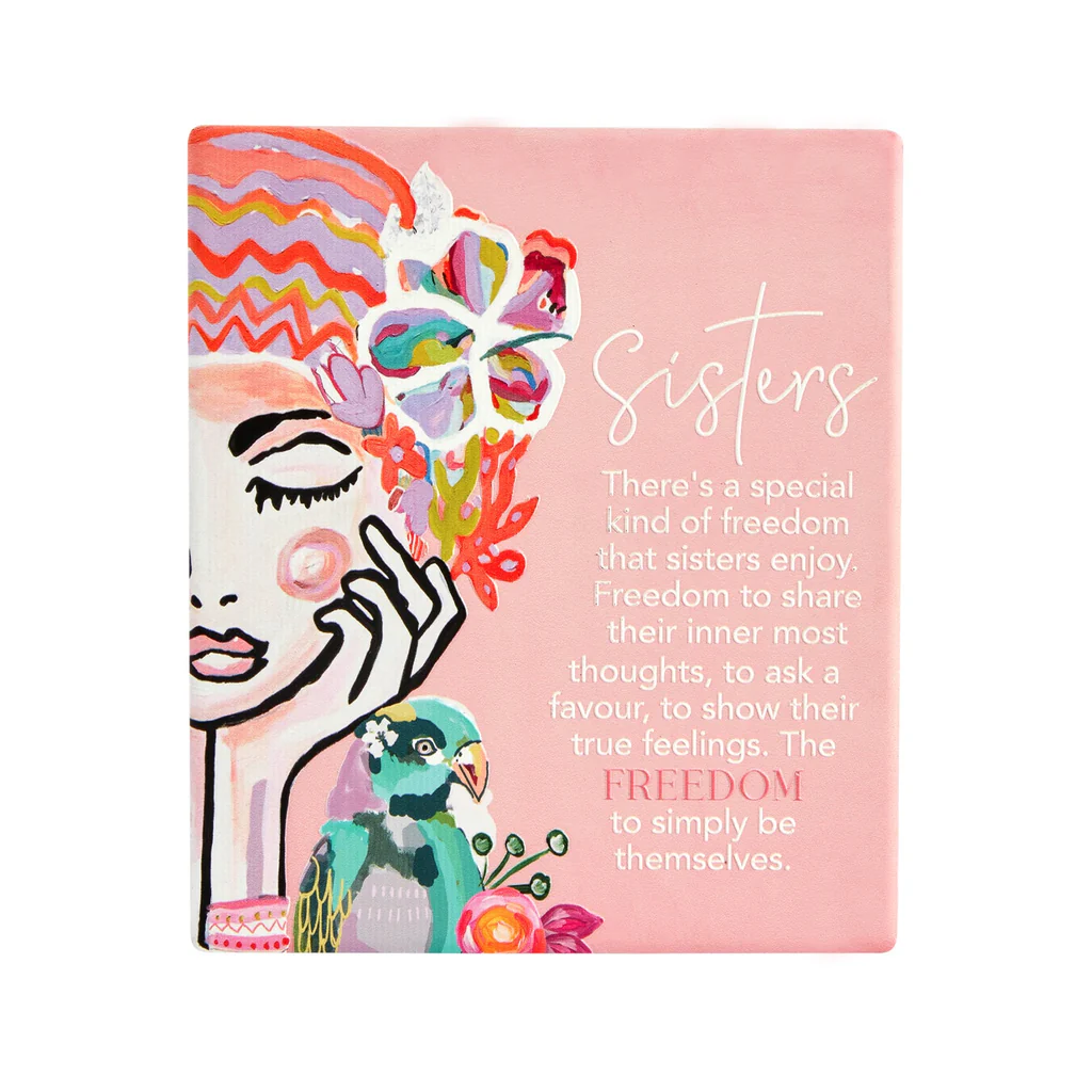 Splosh Ceramic Plaque - Sisters