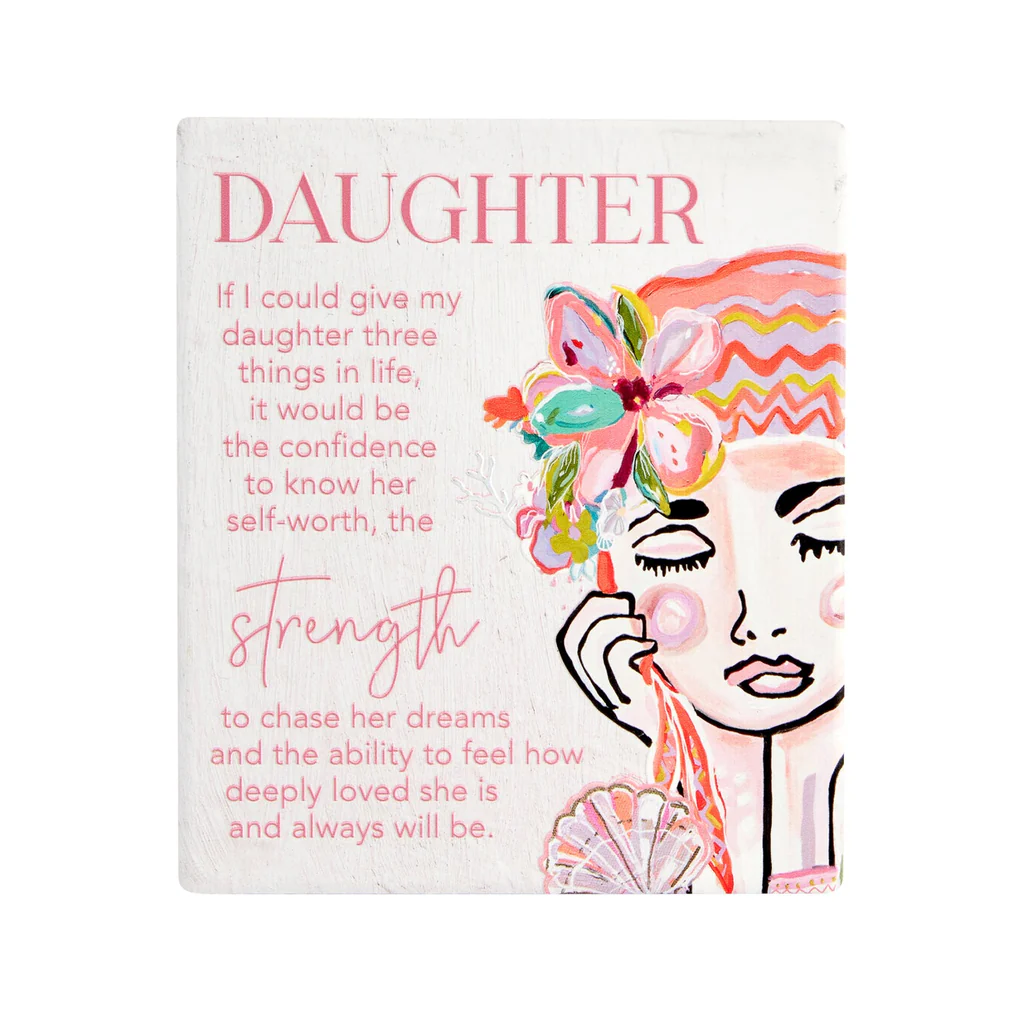 Splosh Ceramic Plaque - Daughter