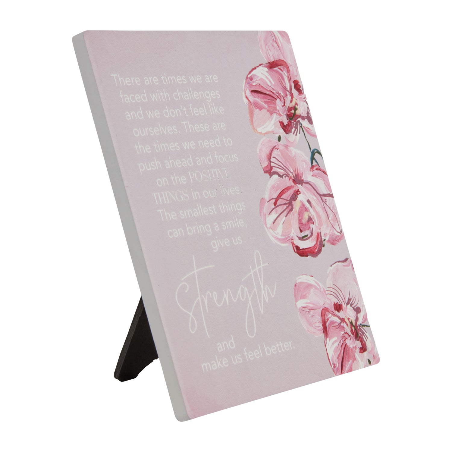 Splosh Ceramic Plaque Talulah 14 x 12cm - Strength Verse