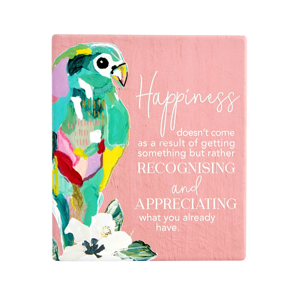 Splosh Ceramic Plaque - Happiness