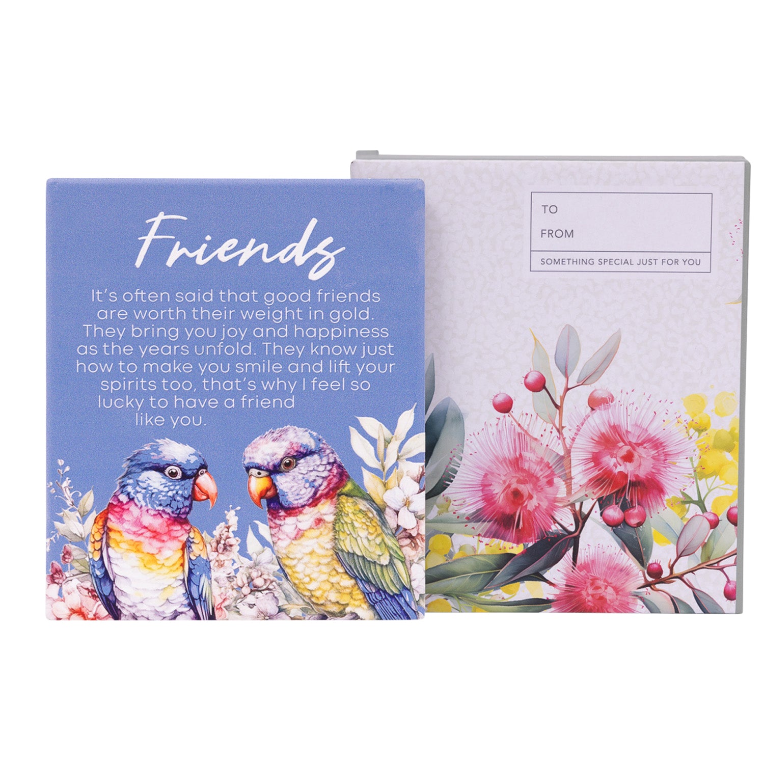 Splosh Ceramic Plaque Native Blooms 14 x 12cm - Friends Verse