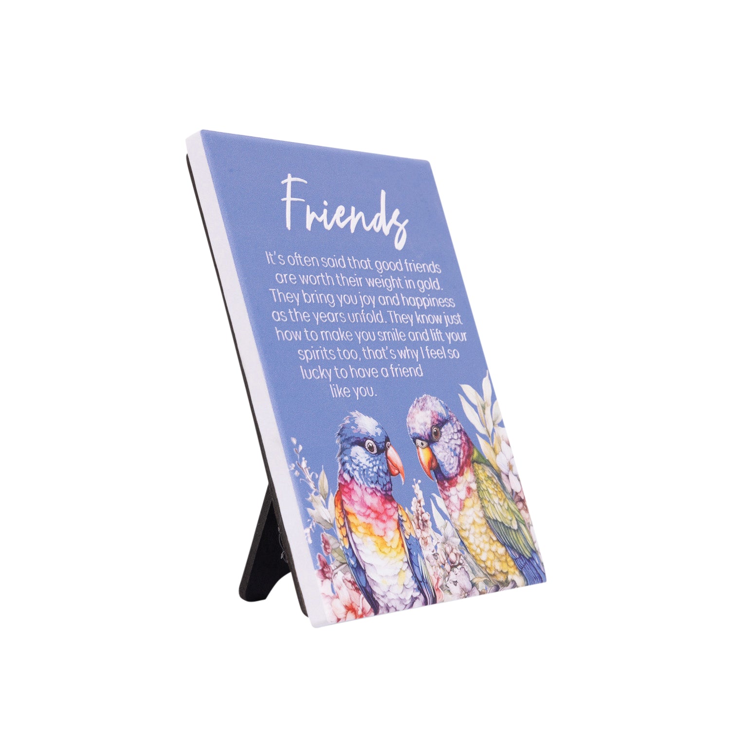 Splosh Ceramic Plaque Native Blooms 14 x 12cm - Friends Verse