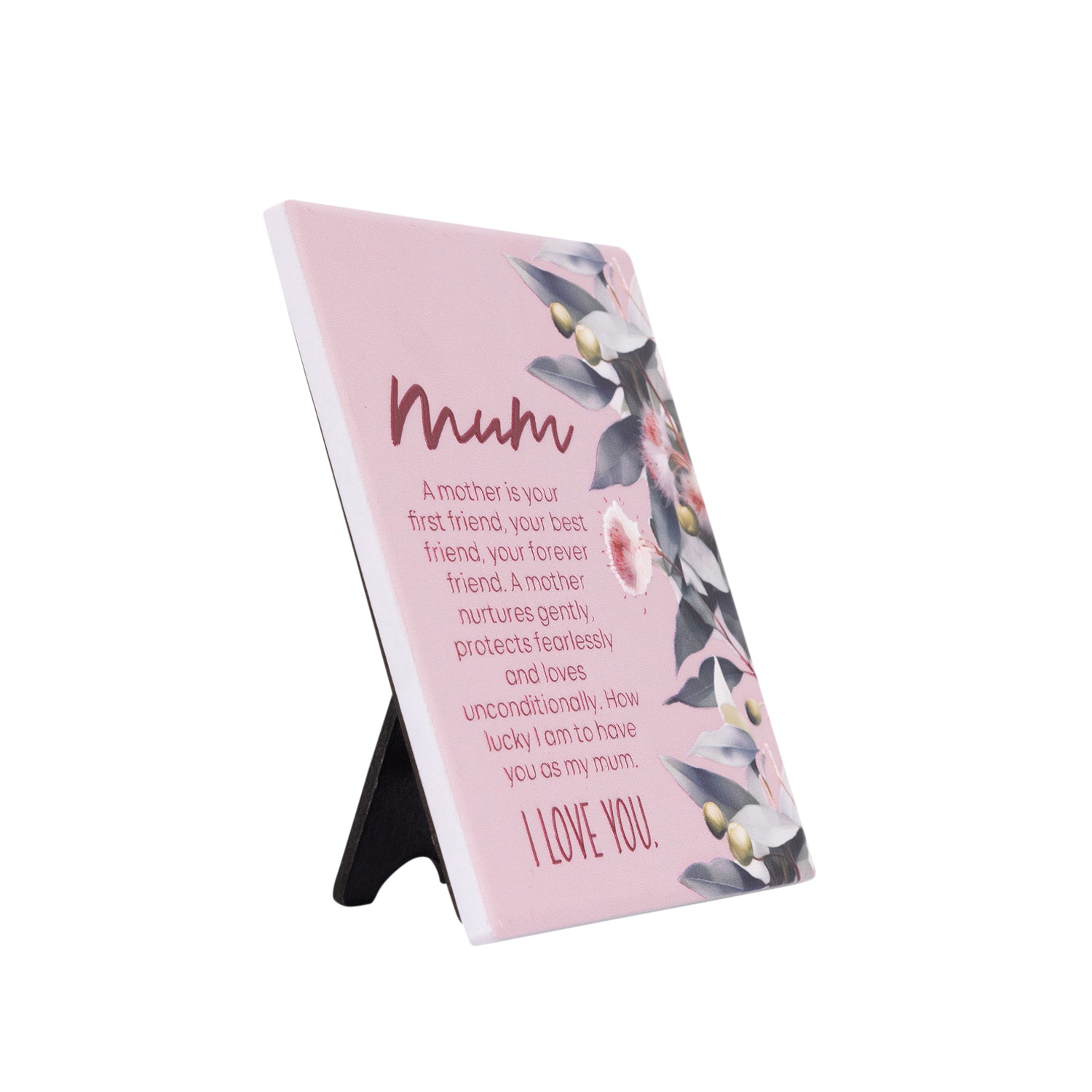 Splosh Ceramic Plaque Native Blooms 14 x 12cm - Mum Verse