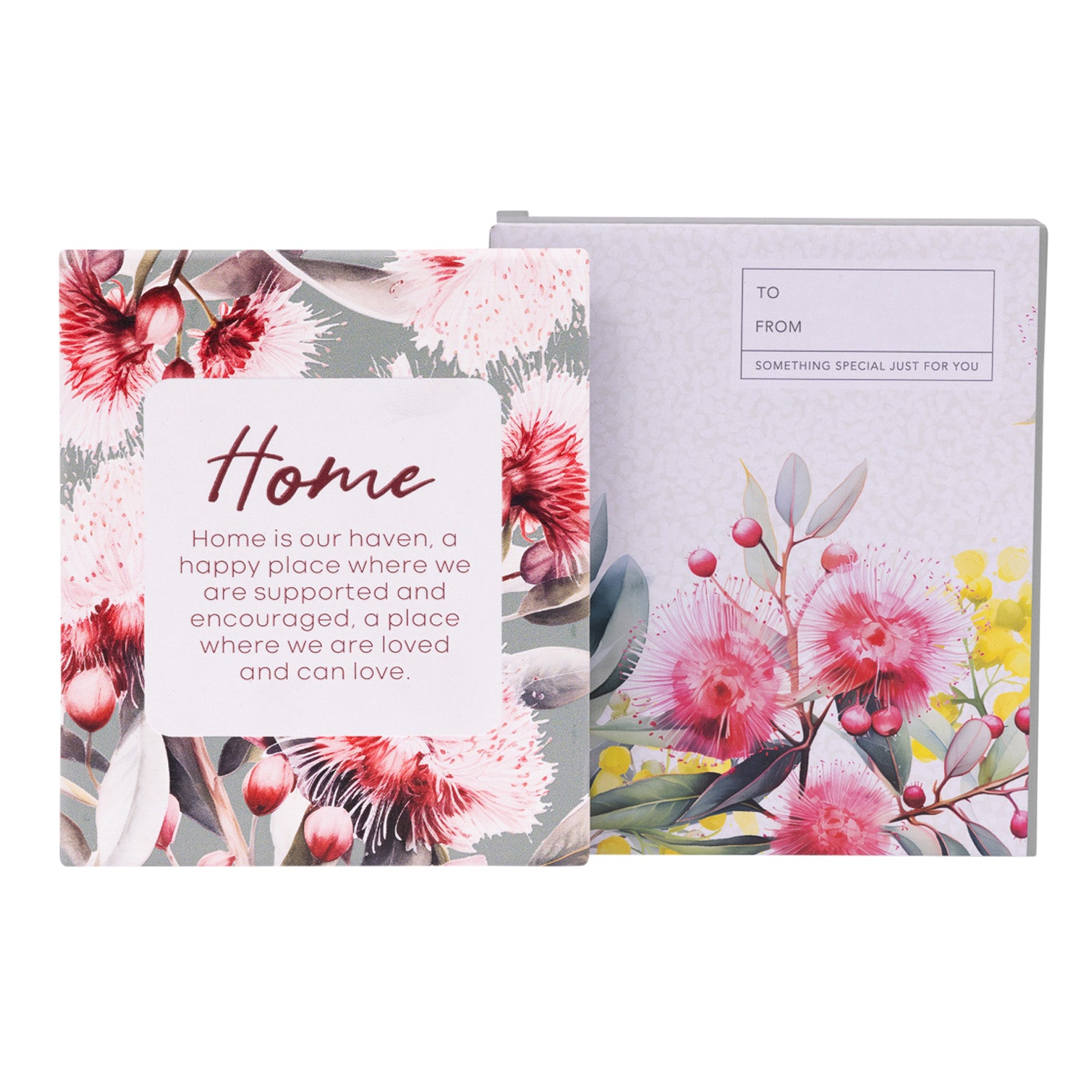 Splosh Ceramic Plaque Native Blooms 14 x 12cm - Home Verse