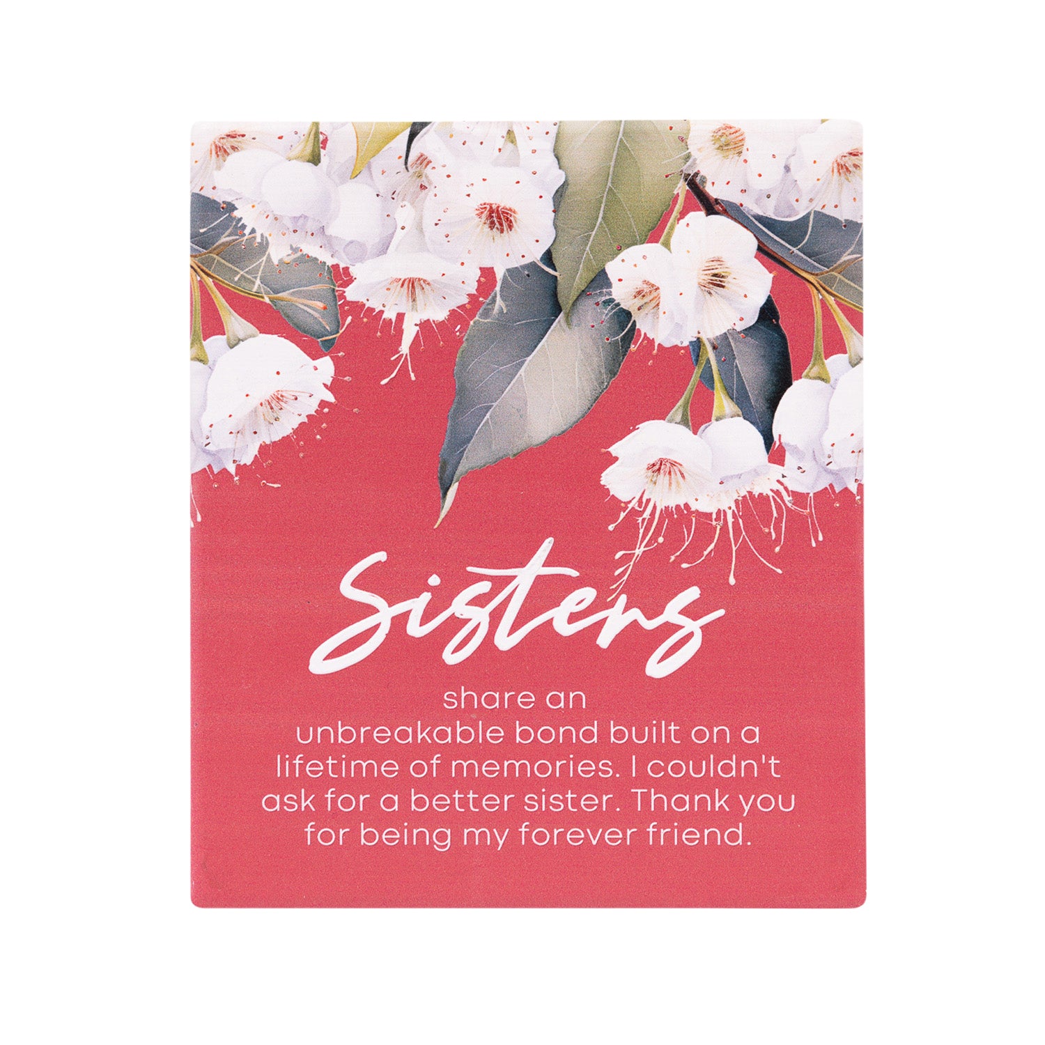 Splosh Ceramic Plaque Native Blooms 14 x 12cm - Sisters Verse