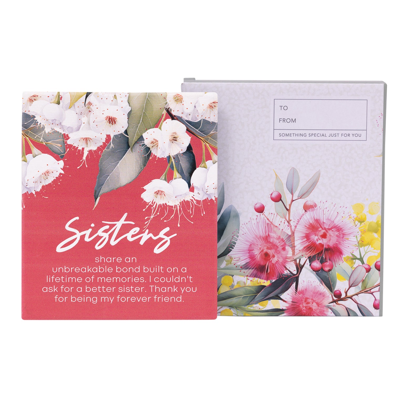 Splosh Ceramic Plaque Native Blooms 14 x 12cm - Sisters Verse