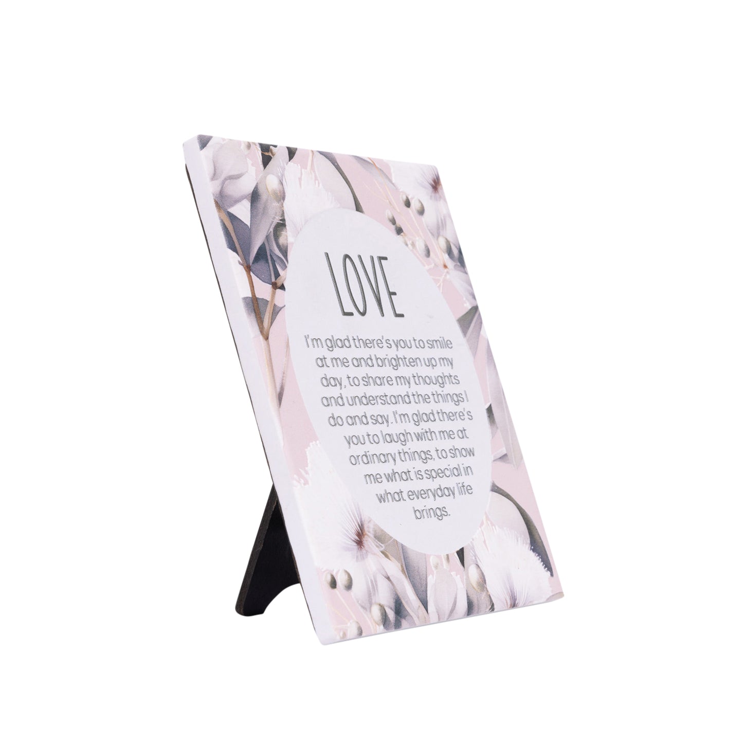 Splosh Ceramic Plaque Native Blooms 14 x 12cm - Love Verse