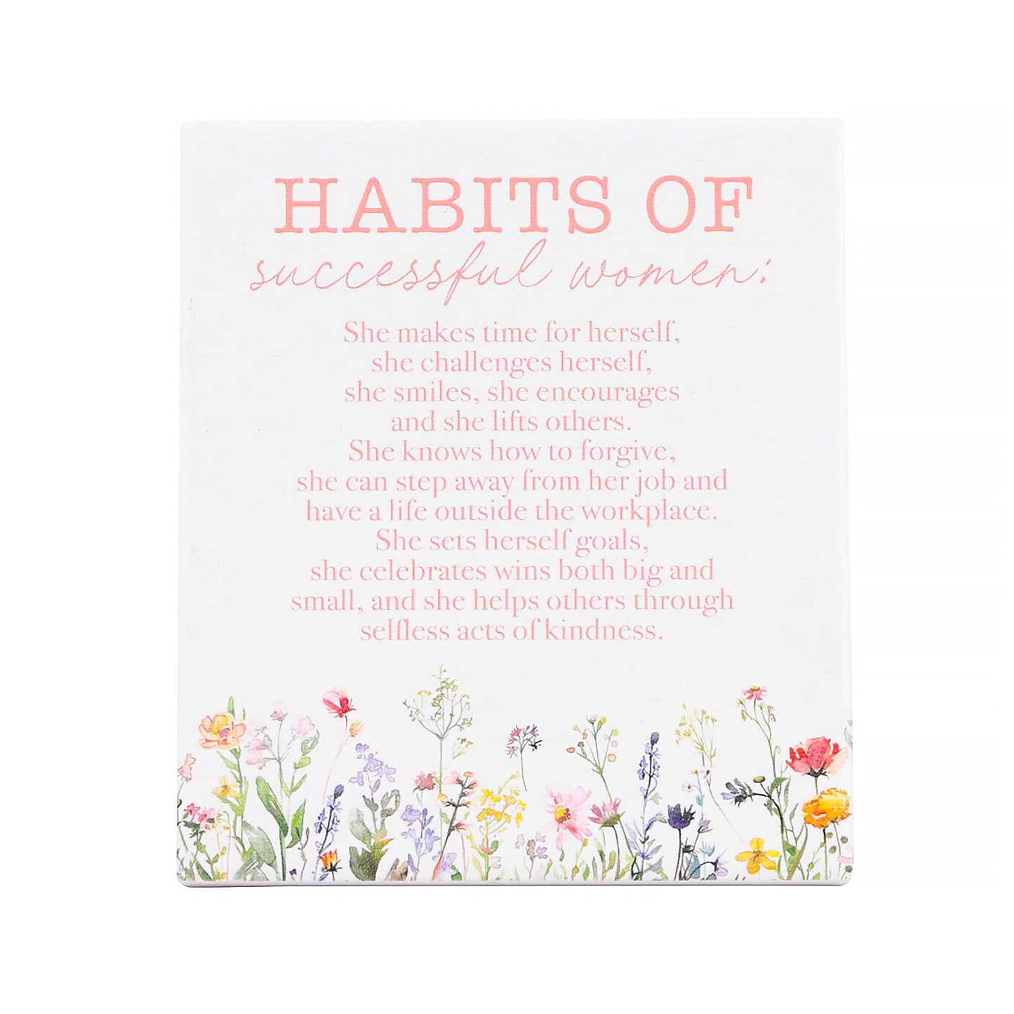 Splosh Ceramic Plaque - Cottage Grove 14 x 12cm - Habits Verse