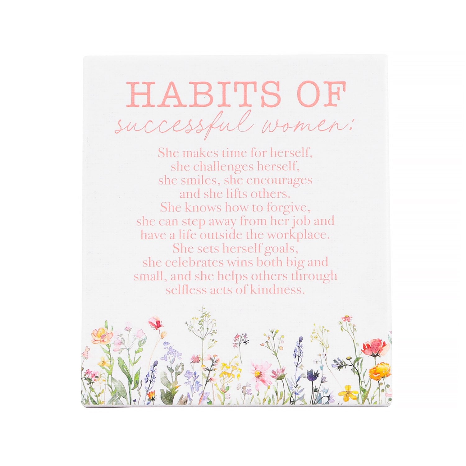 Splosh Ceramic Plaque - Cottage Grove 14 x 12cm - Habits Verse