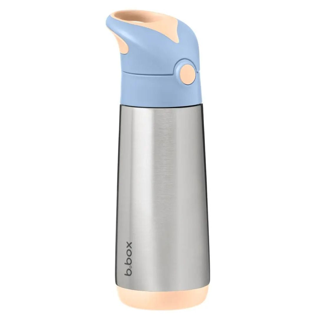 B.Box Insulated Drink Bottle 500ml - Feeling Peachy