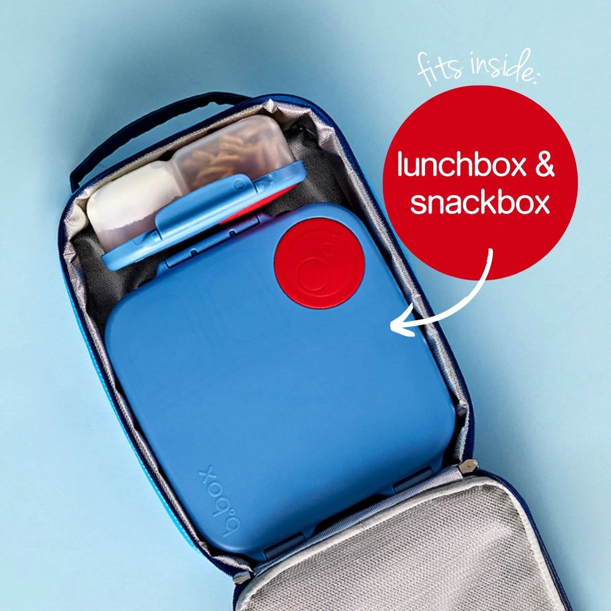 B.Box Insulated Lunch Bag - Deep Blue