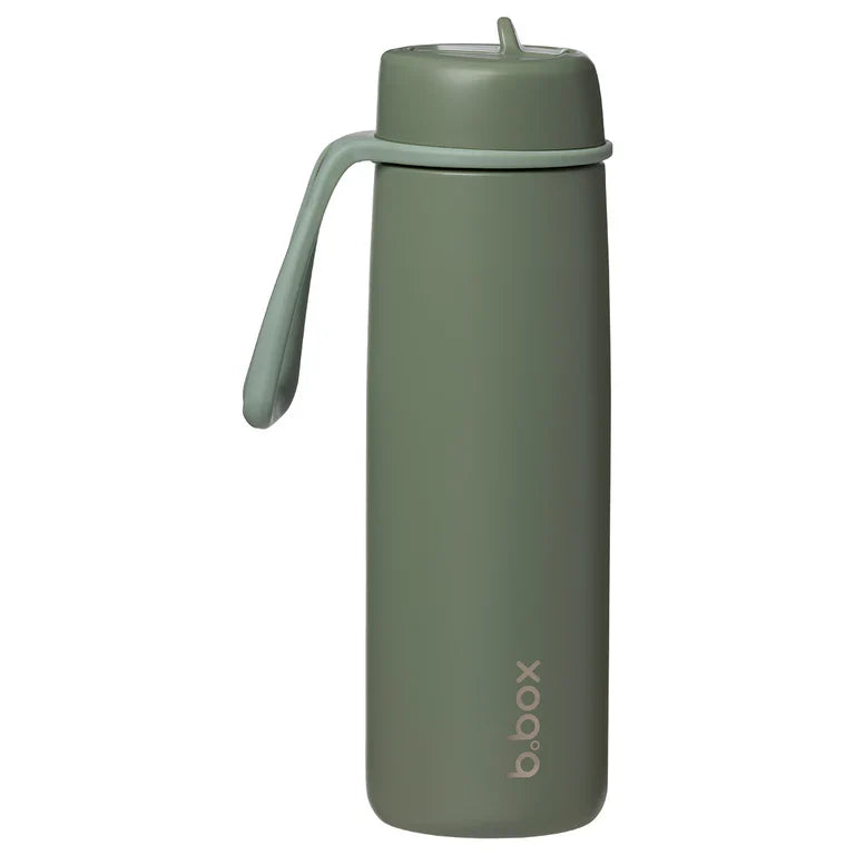 B.Box Insulated Flip Top Bottle 690ml - Olive