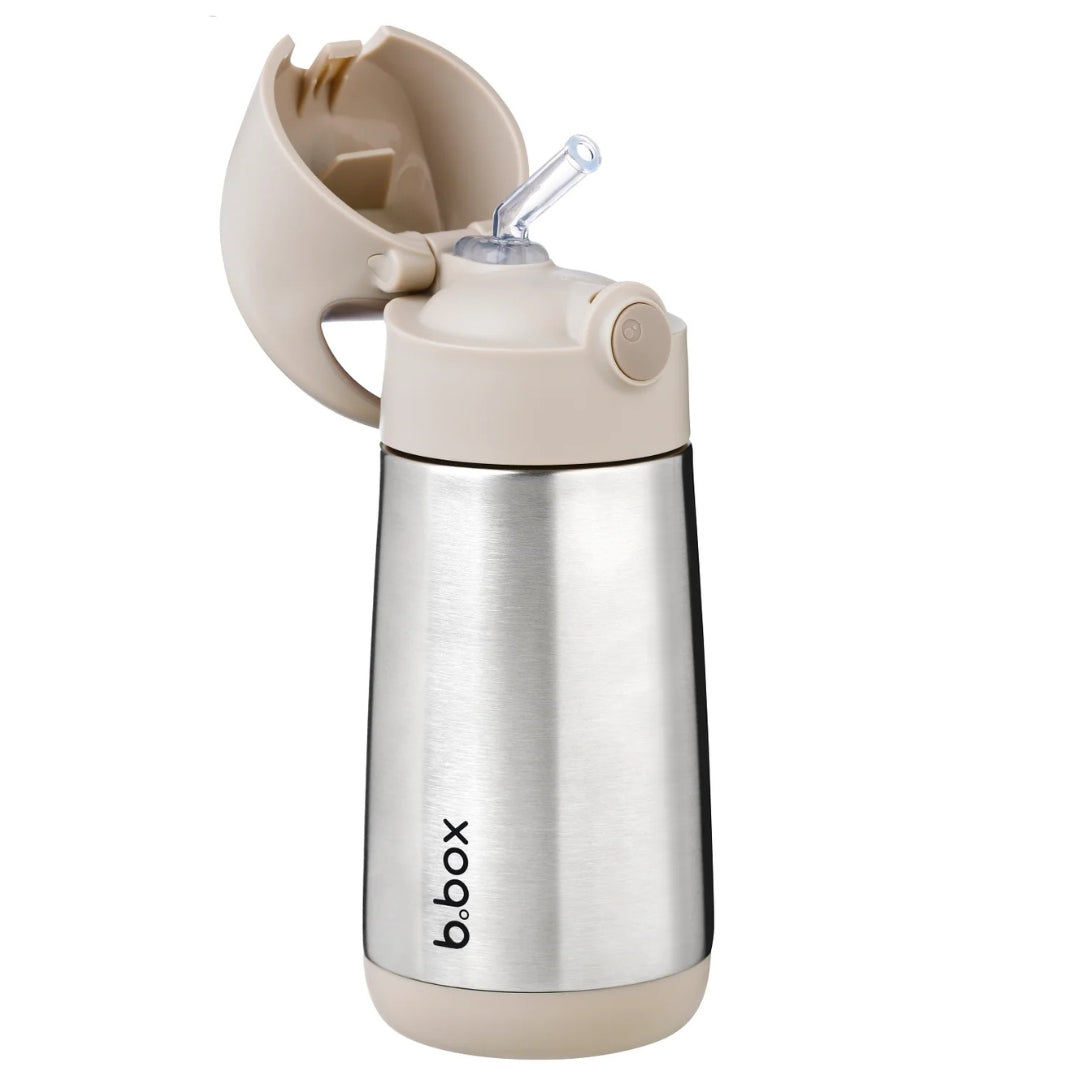 B.Box Insulated Drink Bottle 350ml - Latte