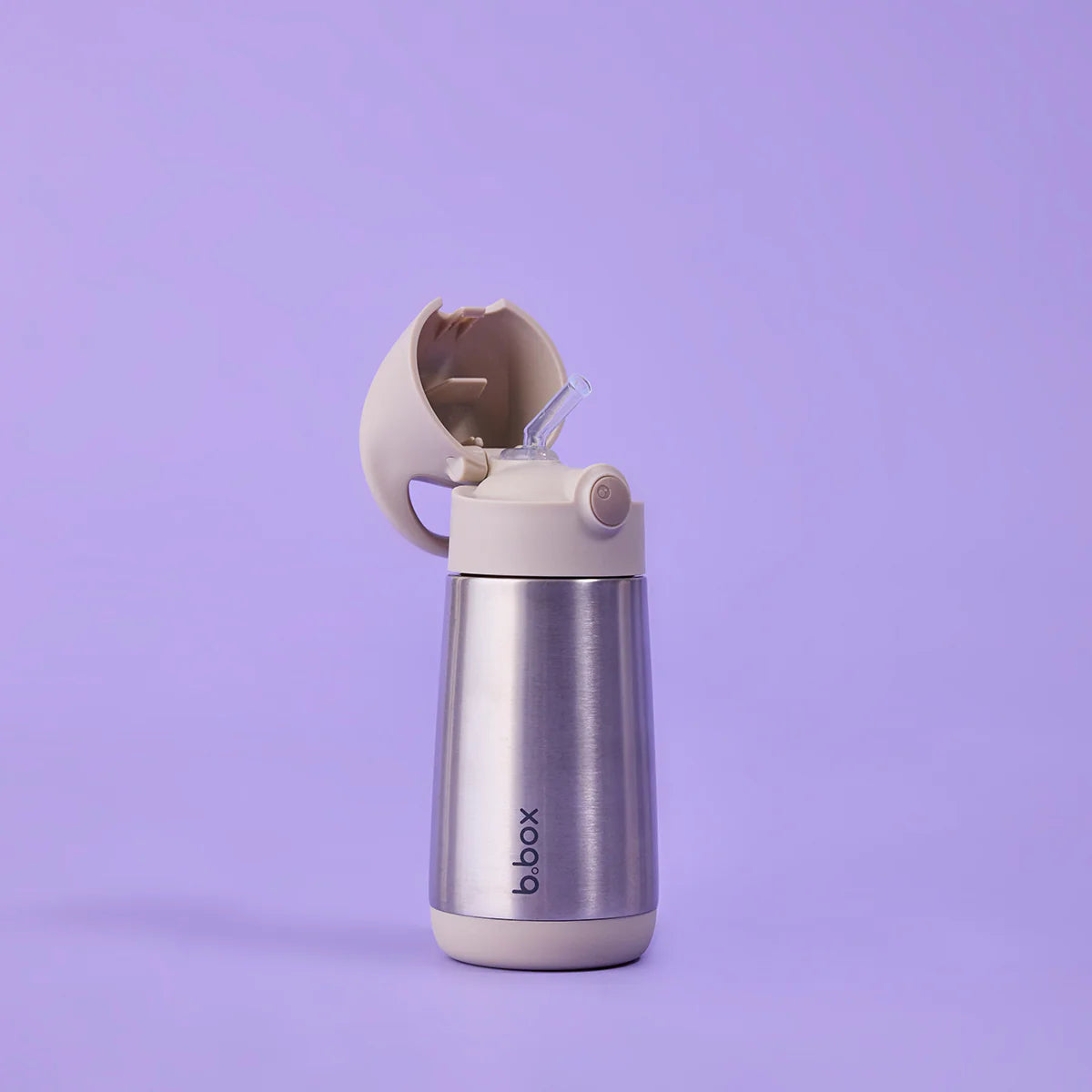 B.Box Insulated Drink Bottle 350ml - Latte