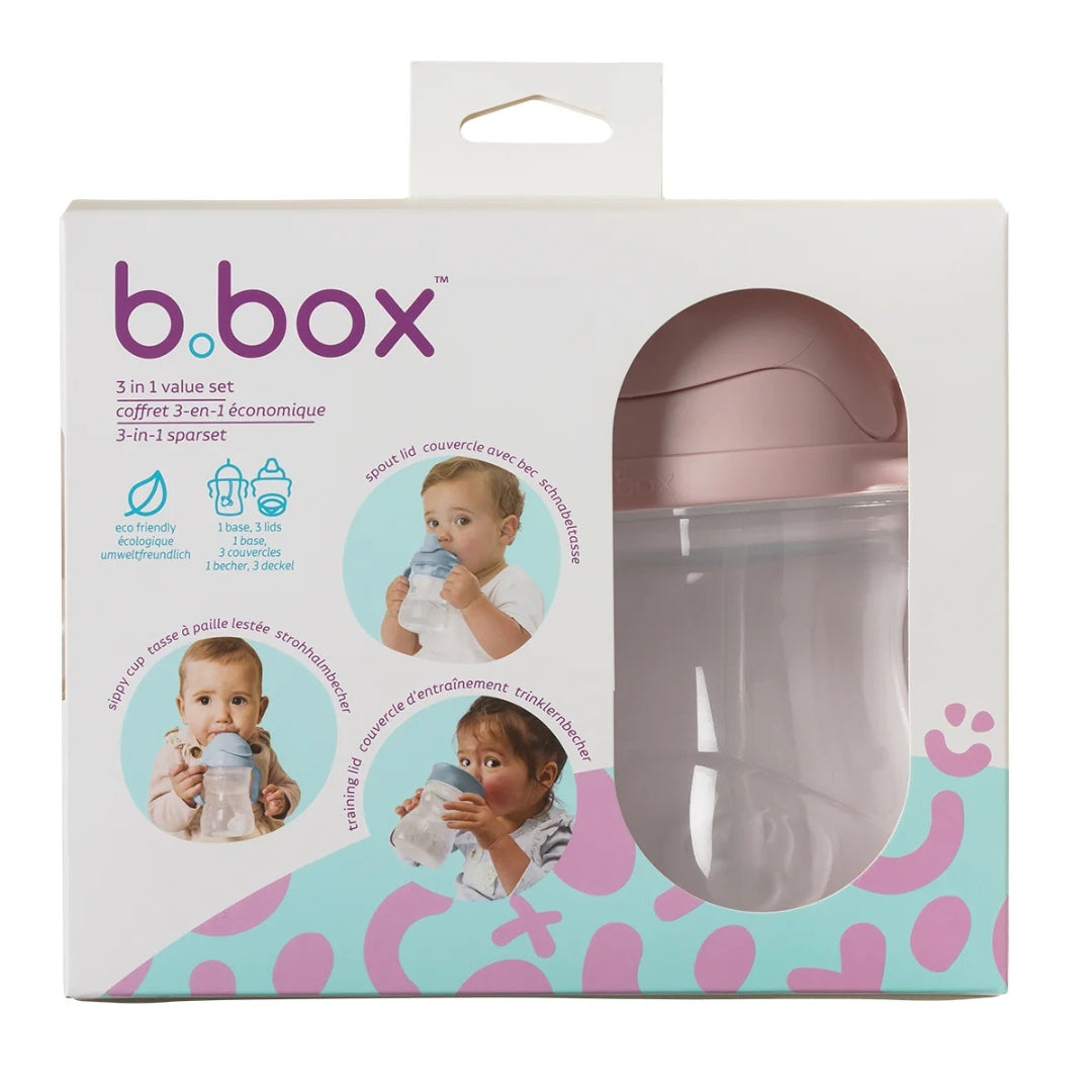 B.Box 3 In 1 Value Set - Blush